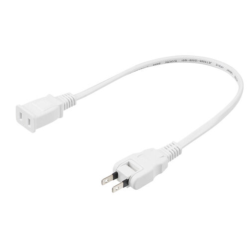 電源延長コード（10cm・電源コード・延長・スイングプラグ・絶縁キャップ ）