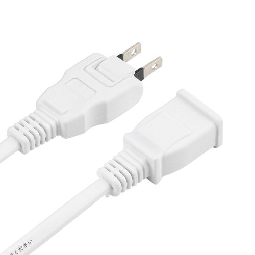 電源延長コード（2m・電源コード・延長・スイングプラグ・絶縁キャップ ）