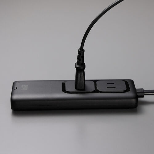 電源タップ（USB PD 65W・急速充電・GaN・1.5m・延長コード・【超薄型18mm】・Type-C×2 A×1 AC×2個口・コンセント・L型プラグ）