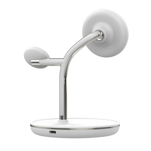 3in1 ワイヤレス充電器（MagSafe/Apple Watch認証品・充電スタンド・最大15W急速充電・iPhone 16/15/14/13/12・Apple Watch・AirPods）