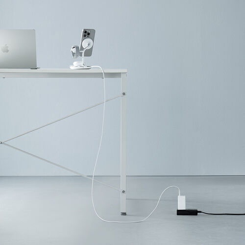 3in1 ワイヤレス充電器（MagSafe/Apple Watch認証品・充電スタンド・最大15W急速充電・iPhone 16/15/14/13/12・Apple Watch・AirPods）