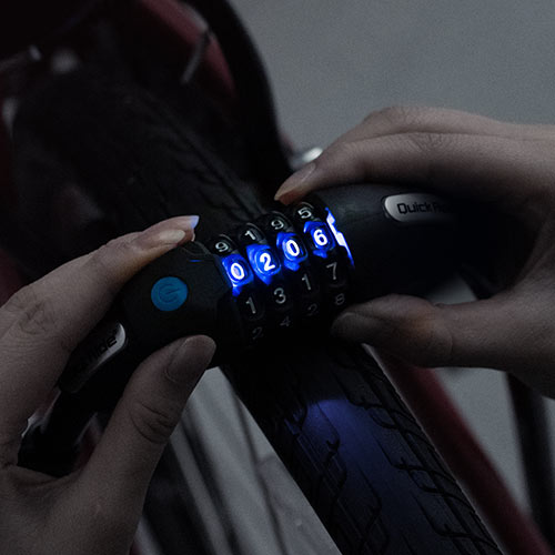 自転車ロック (ワイヤーロック・ダイヤルロック・軽量・シート