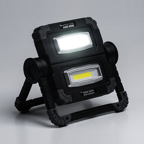 LED投光器（作業灯・充電式・屋外・アウトドア・最大20W・480ルーメン・バッテリー内蔵・COBチップ）