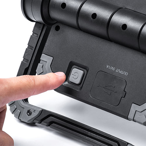 LED投光器（作業灯・充電式・屋外・アウトドア・最大20W・480ルーメン・バッテリー内蔵・COBチップ）