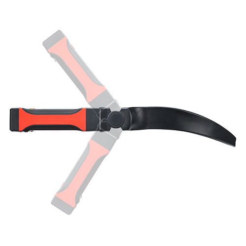 【アウトレット･訳あり・セール】首掛け式LED ネックライト（LED懐中電灯 USB充電式 防水規格IPX4 最大約120ルーメン 角度調整 マグネット）