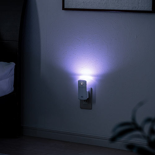 【アウトレット･訳あり・セール】人感センサー付きLEDライト（足元灯 ナイトライト 自動点灯 自動消灯 手持ちライト 小型 充電式 AC電源 屋内用）