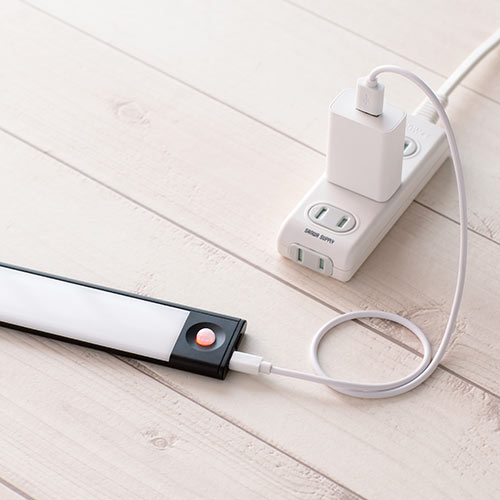 LEDセンサーライト 人感センサー 常時点灯 USB充電式 マグネット
