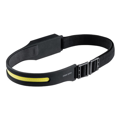 ヘッドライト LEDライト USB充電式 モーションセンサー付き 面発光 最大約350ルーメン ヘルメット 夜間作業 防災