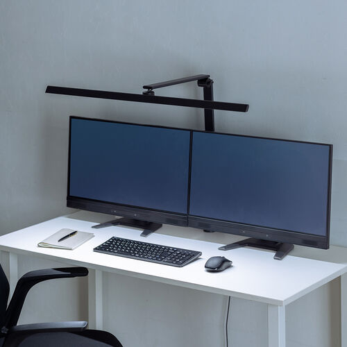 デスクライト（LEDデスクライト・クランプ・シンプル・おすすめ・おしゃれ・目に優しい・勉強・テレワーク・多機能・調光・明るい・スリム）LED060