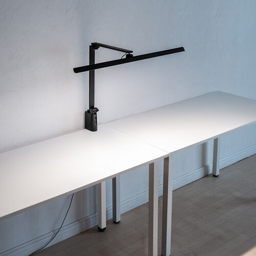 デスクライト（LEDデスクライト・クランプ・シンプル・おすすめ・おしゃれ・目に優しい・勉強・テレワーク・多機能・調光・明るい・スリム）LED060