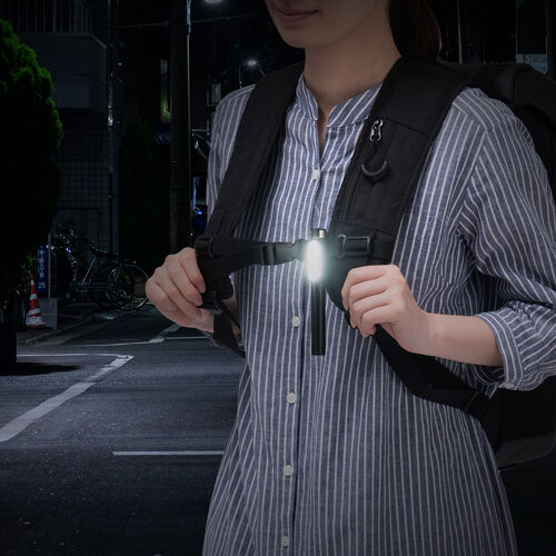 ペン型LEDライト（面発光・スポット・2WAYライト・マグネット内蔵クリップ・防水規格IP54・最大300ルーメン・USB充電式・LED懐中電灯）