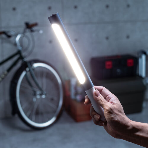 LEDライト（壁面取り付け・ウォールライト・ハンディライト・USB充電式・250ルーメン・明るさ3段階・色温度2種類・温白色・電球色）