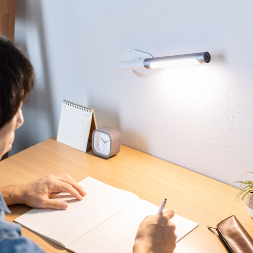 LEDライト（壁面取り付け・ウォールライト・ハンディライト・USB充電式・250ルーメン・明るさ3段階・色温度2種類・温白色・電球色）