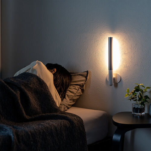 LEDライト（壁面取り付け・ウォールライト・ハンディライト・USB充電式・250ルーメン・明るさ3段階・色温度2種類・温白色・電球色）