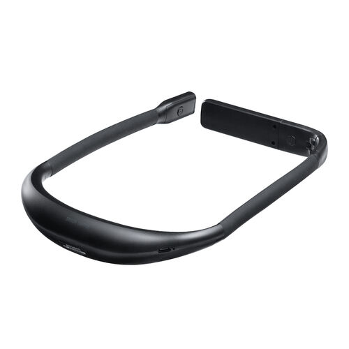 ネックライト（首掛けLEDライト・広範囲LED・スポットLED・最大180ルーメン・防水規格IPX4・3段階調色・無段階調光・USB充電式・ブラック）