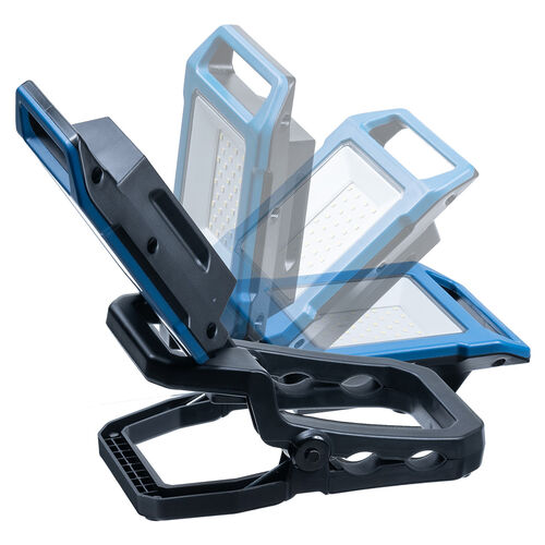 ワークライト（作業灯・LED投光器・充電式・1000ルーメン・高輝度・マグネット・クリップ対応）