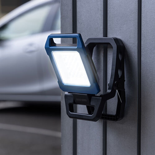 ワークライト（作業灯・LED投光器・充電式・1000ルーメン・高輝度・マグネット・クリップ対応）