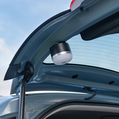 LEDランタン（充電式・コンパクト・最大600ルーメン・マグネット・フック・対応・USB充電対応・ブラック）