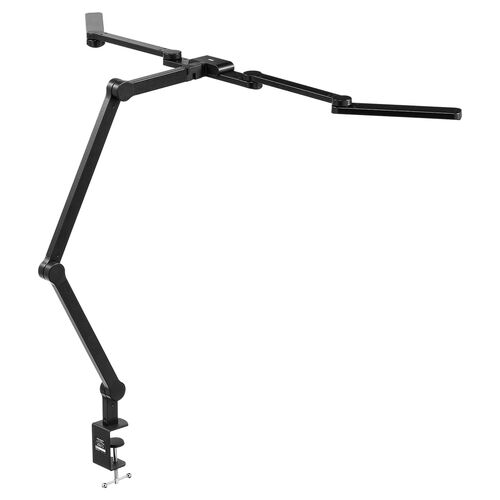 デスクライト（LEDデスクライト・クランプ・アームライト・1300ルーメン・おすすめ・おしゃれ・目に優しい・調光・調色・広範囲点灯・3灯） LED078