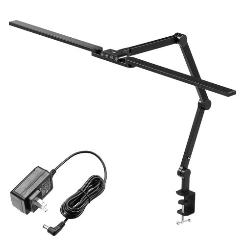 デスクライト（LEDデスクライト・アームライト・目に優しい・クランプ・明るい・勉強・調光・おしゃれ・おすすめ・1700ルーメン） LED079