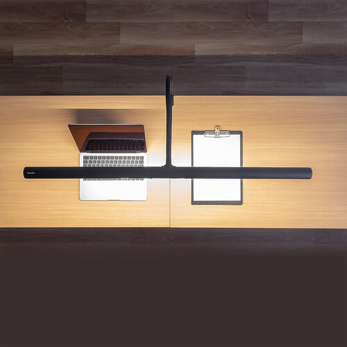 デスクライト（LEDデスクライト・ワイド・80cm・クランプ・調光・調色・おすすめ・おしゃれ・目に優しい・ハンドセンサー） LED080