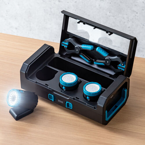 ミニ行灯　濃いブルー系 LED MINIライト 100lm ブルー [品番]08-0969｜株式会社オーム電機