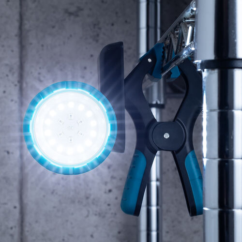 作業灯（LEDライト・マグネット・クリップ・収納ボックス・クレードル付・3個セット・650ルーメン ）