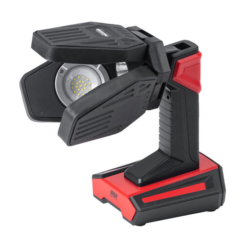 投光器（作業灯・ワークライト・LED・3500ルーメン・フラッドライト・高輝度・充電式・屋外用・三脚付き）