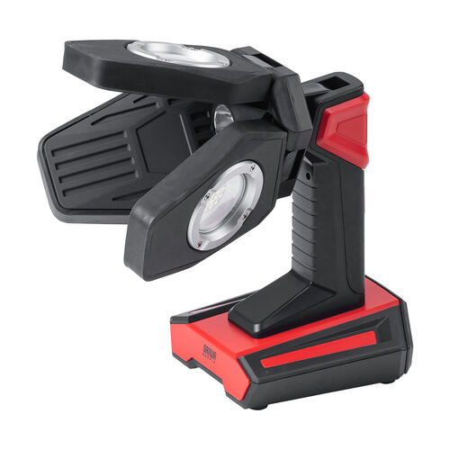 投光器（作業灯・ワークライト・LED・3500ルーメン・フラッドライト・高輝度・充電式・屋外用・三脚付き）