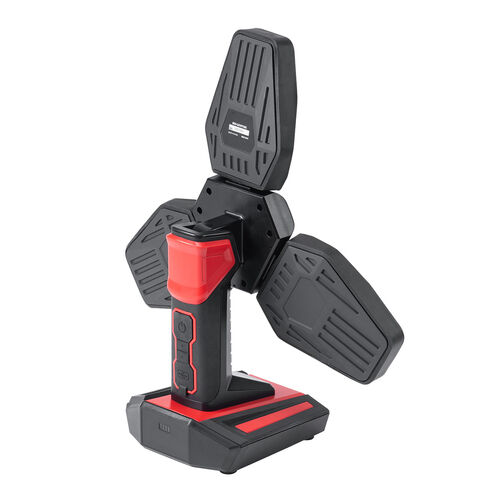 投光器（作業灯・ワークライト・LED・3500ルーメン・フラッドライト・高輝度・充電式・屋外用・三脚付き）