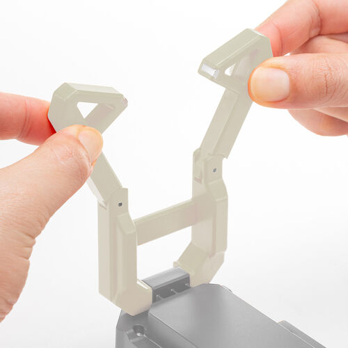 作業灯（LED・充電式・防水・小型・クリップ・マグネット付・500ルーメン・スタンド・手持ちライト・ベージュ）