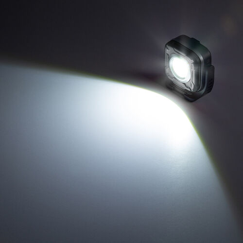 充電式 LED作業灯（無段階調光・角度調整・防水IPX6・多用途設置）