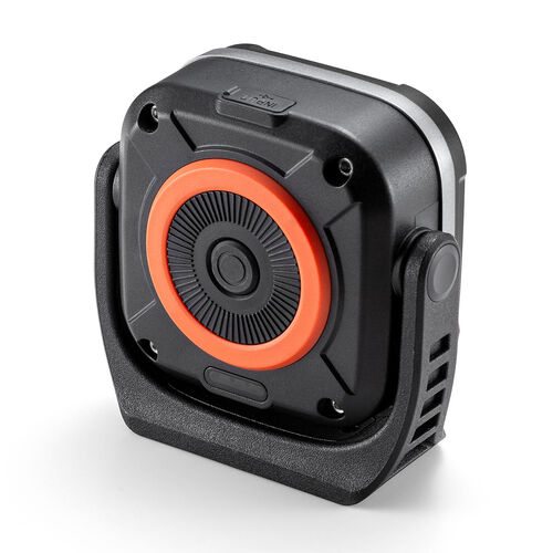 充電式 LED作業灯（無段階調光・角度調整・防水IPX6・多用途設置）