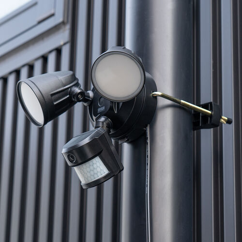 センサーライト（防犯・防水・カメラ付・屋外・2000ルーメン・照明システム・コンセント）