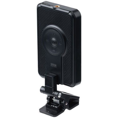 LED撮影ライト（スマホ・カメラ対応/三脚取付可能・250ルーメン・小型・充電式・ストリーミングライト）