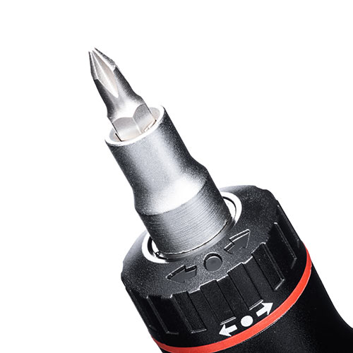 ドライバーセット（回転式ビット交換・ビット内蔵・11in1・ドライバー