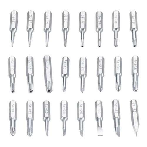 ペン型電動ドライバ 精密ドライバ（トルク調整8段階 USB充電式 コードレス 正逆転可能 ビット40本 小型 収納ケース）