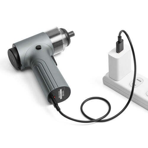 電動ドライバー（コードレス・小型・LED付き・充電式・Type-Cコネクタ・正逆転切替・2500mAh・ケース付き）