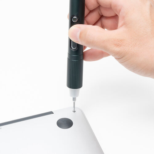 ペン型電動ドライバー（USB Type-C充電式・ビット40種類付属・LEDライト・精密ドライバー・トルク調整・3段階・小型・軽量・DIY・収納ボックス）