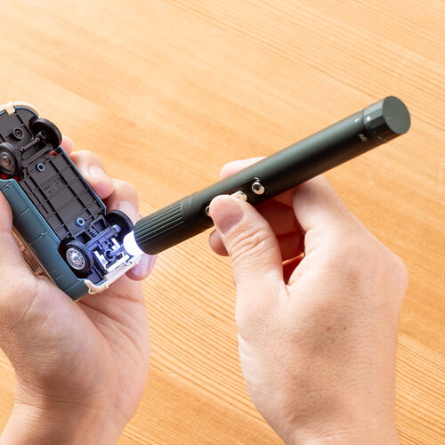 ペン型電動ドライバー（USB Type-C充電式・ビット40種類付属・LEDライト・精密ドライバー・トルク調整・3段階・小型・軽量・DIY・収納ボックス）