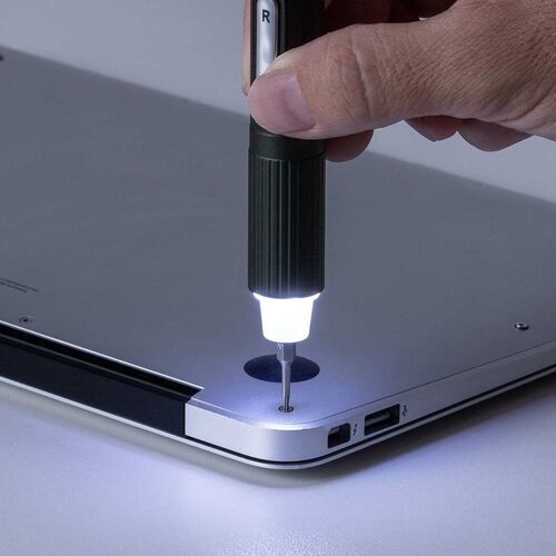ペン型電動ドライバー（USB Type-C充電式・ビット40種類付属・LEDライト・精密ドライバー・トルク調整・3段階・小型・軽量・DIY・収納ボックス）
