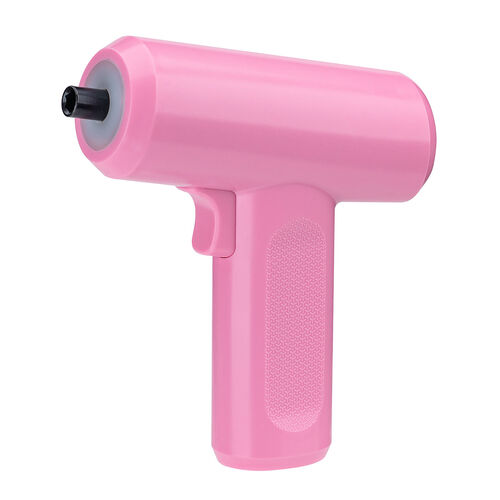 電動ドライバー（収納ケース付き・26-in-1・Type-C充電式・ビット26種類・コードレス・ハンディ・軽量・小型・LED付き・かわいい・女性・初心者・工具・DIY・ピンク）