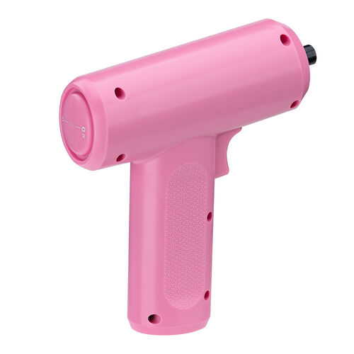 電動ドライバー（収納ケース付き・26-in-1・Type-C充電式・ビット26種類・コードレス・ハンディ・軽量・小型・LED付き・かわいい・女性・初心者・工具・DIY・ピンク）