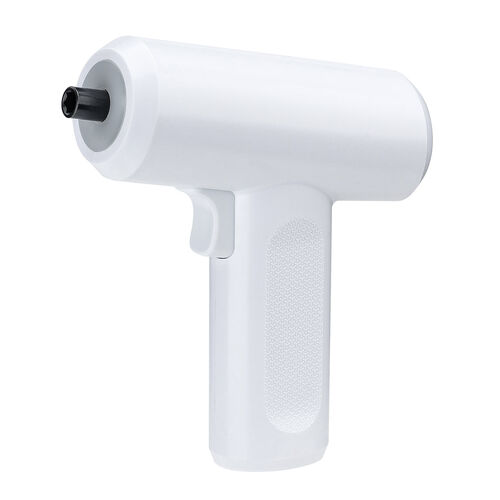 電動ドライバー（収納ケース付き・26-in-1・Type-C充電式・ビット26種類・コードレス・ハンディ・軽量・小型・LED付き・女性・初心者・工具・DIY・ホワイト）