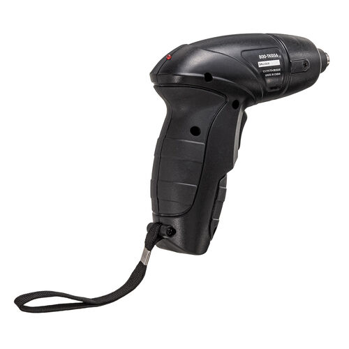 電動ドライバー（USB Type-C 充電式・コンパクト・ビット10種類・軽量・310g・LEDライト付き・ドリルドライバー・穴あけ・家具組立て・コードレス・小型・ブラック）