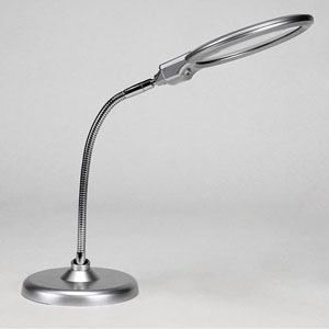 【アウトレット・中古・セール】LED付スタンドルーペ（手芸用ライト付拡大鏡）＜T＞