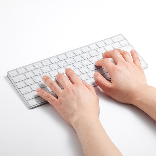 キーボードカバー（シリコン・Apple Magic Keyboard対応・おすすめ） FA-HMAC4 サンワサプライ