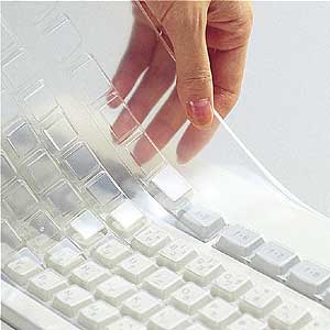 キーボードカバー（シリコン・NEC MATE・おすすめ）FA-IBM95N  サンワサプライ