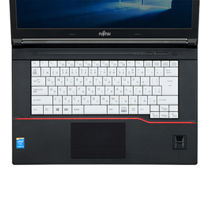 【訳あり 新品】ノート用キーボードカバー（富士通 LIFEBOOK Aシリーズ用） ※箱にキズ、汚れあり