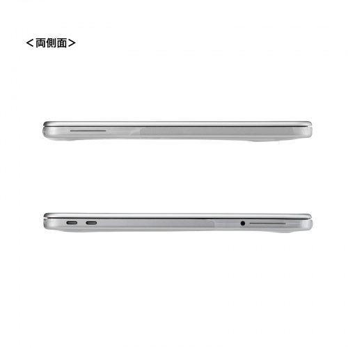 MacBook Neo 13インチ用 全面キーボードカバー（超薄型0.03mm・高透明・Touch ID対応・トラックパッド対応・パームレスト対応・ホコリ・水濡れ対策）